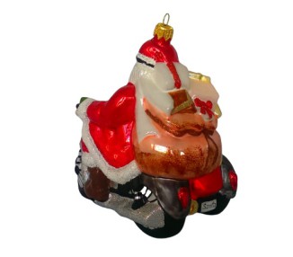 Mikołaj na motorze XL
